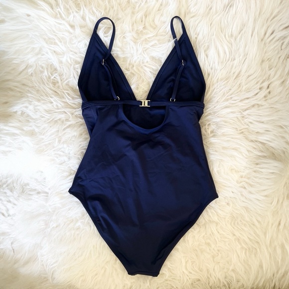 Scanlan Theodore Triangle One Piece in Navy - Picture 6 of 16